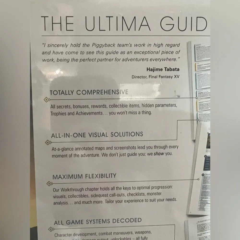 Final Fantasy XV The Complete Official Guide Collector's Sealed Book